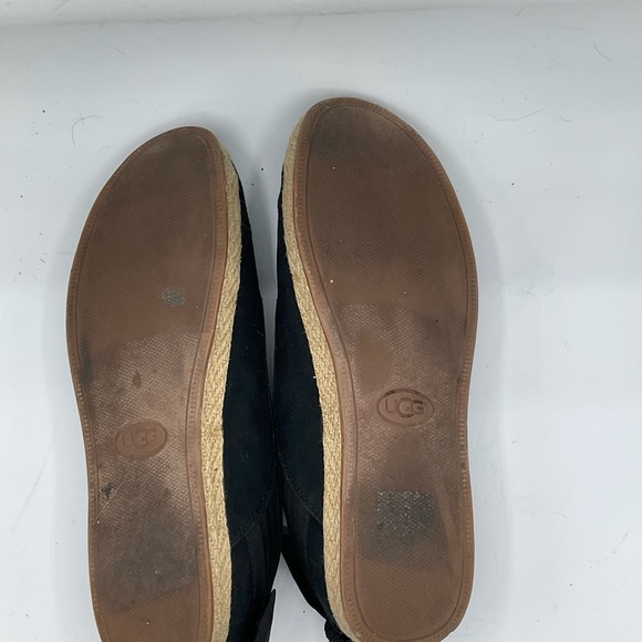 “UGG” Charcoal Black Espadrilles. - Picture 11 of 12
